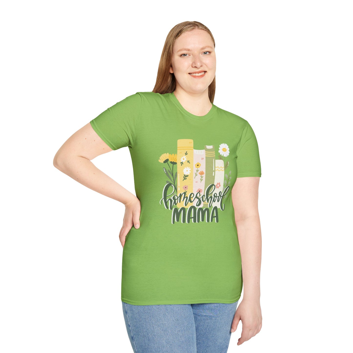 Homeschool Mama Floral Tee