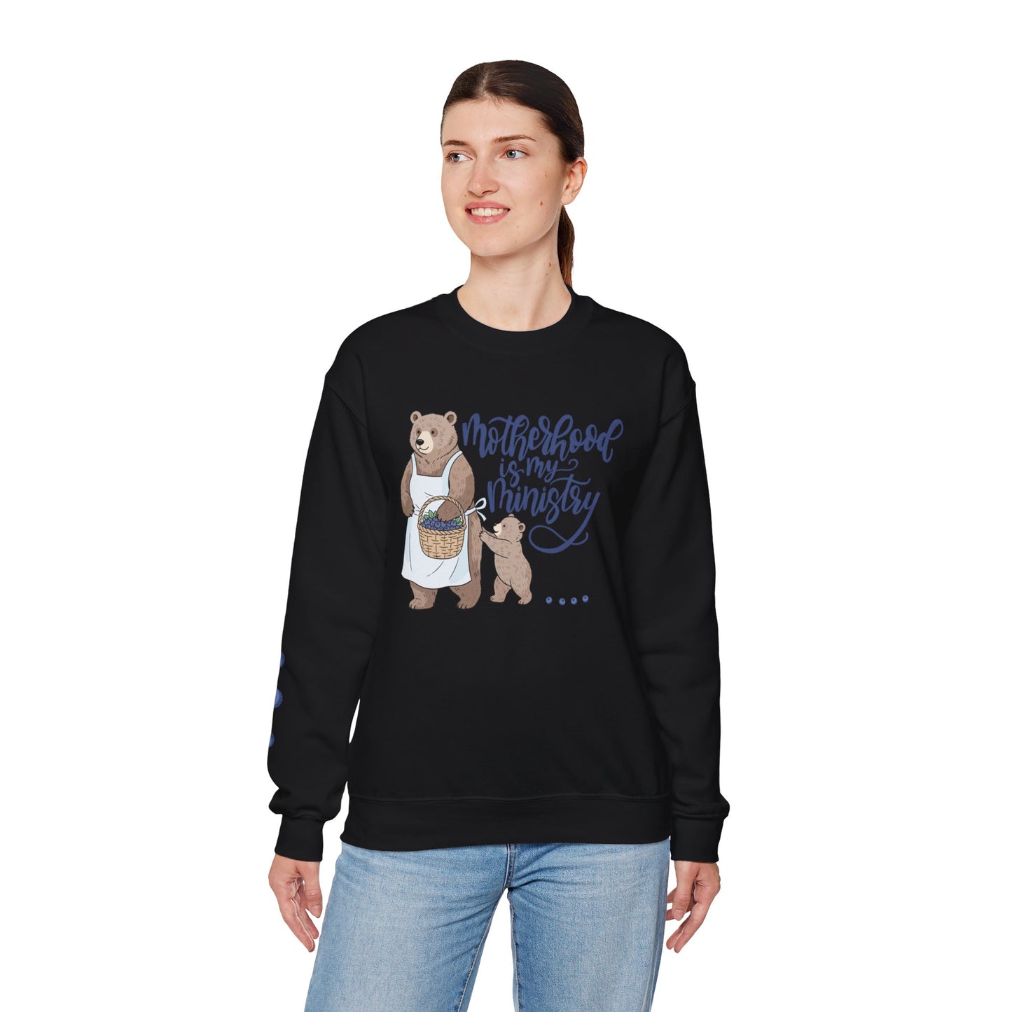 Motherhood Is My Ministry Crewneck Sweatshirt