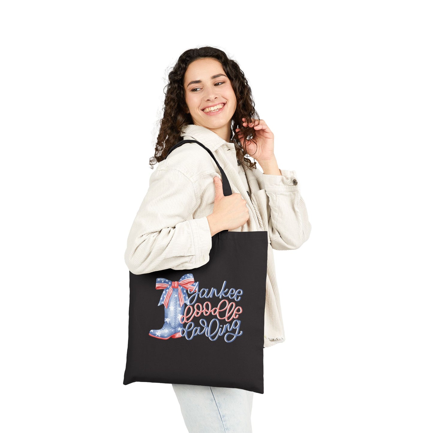 Yankee Doodle Darling Canvas Tote