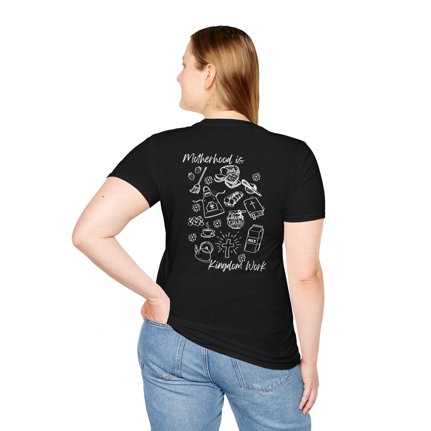 Motherhood Is Kingdom Work Tee