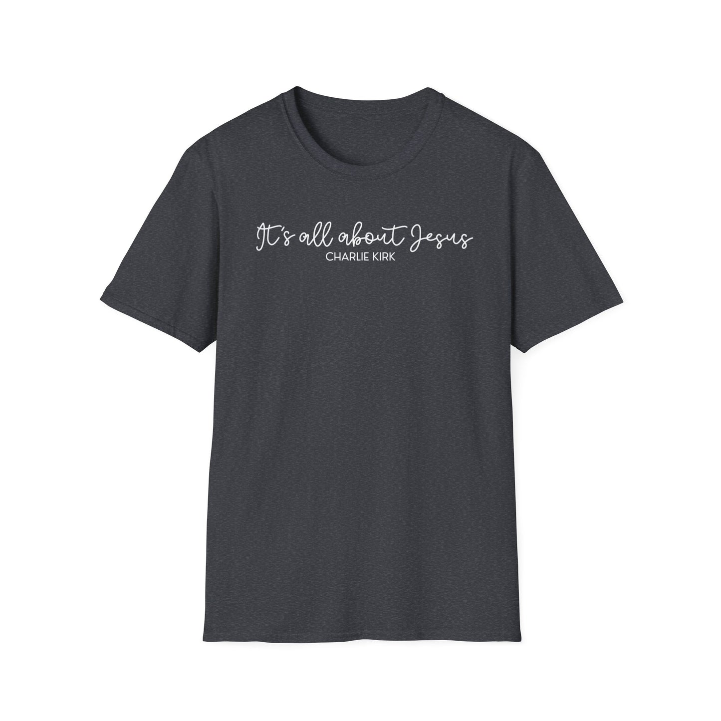 All About Jesus Tee (White Design)