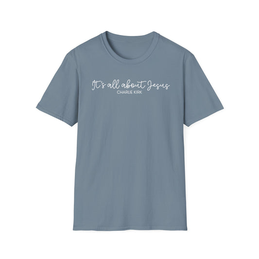 All About Jesus Tee (White Design)