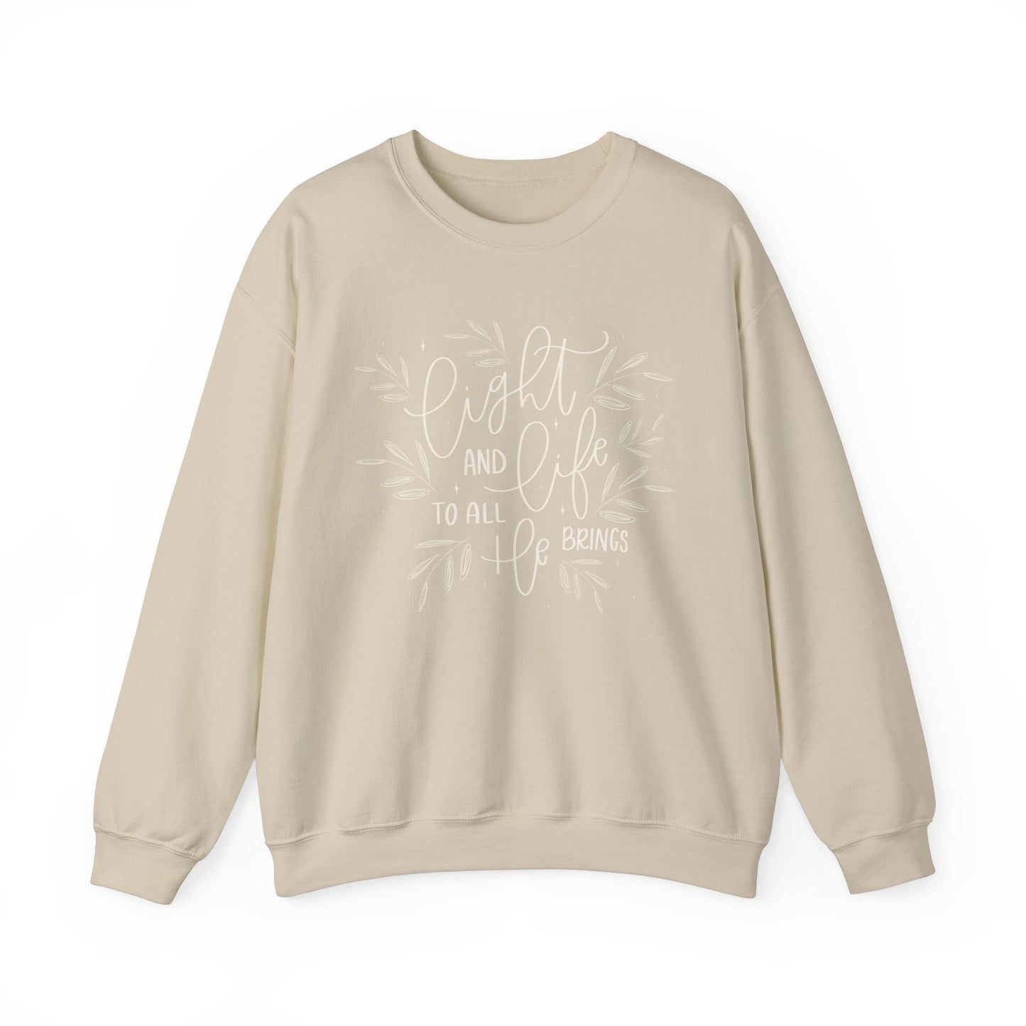 Light and Life to All Crewneck