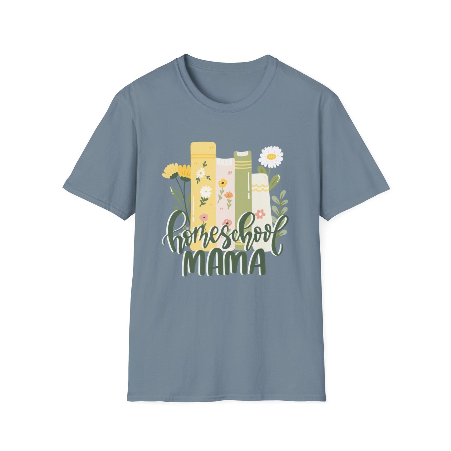 Homeschool Mama Floral Tee