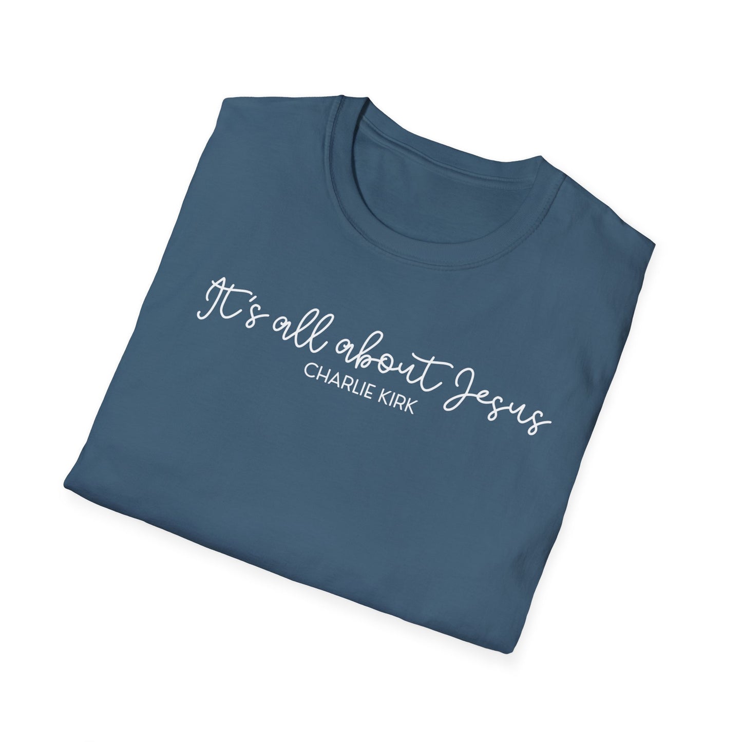 All About Jesus Tee (White Design)