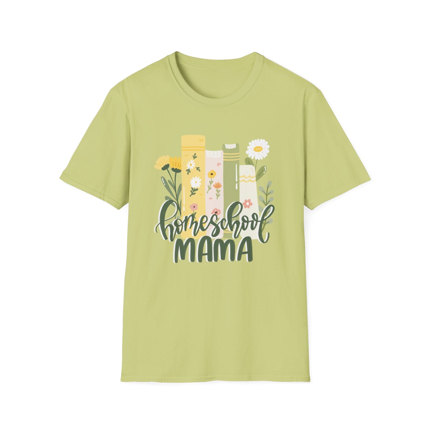 Homeschool Mama Floral Tee