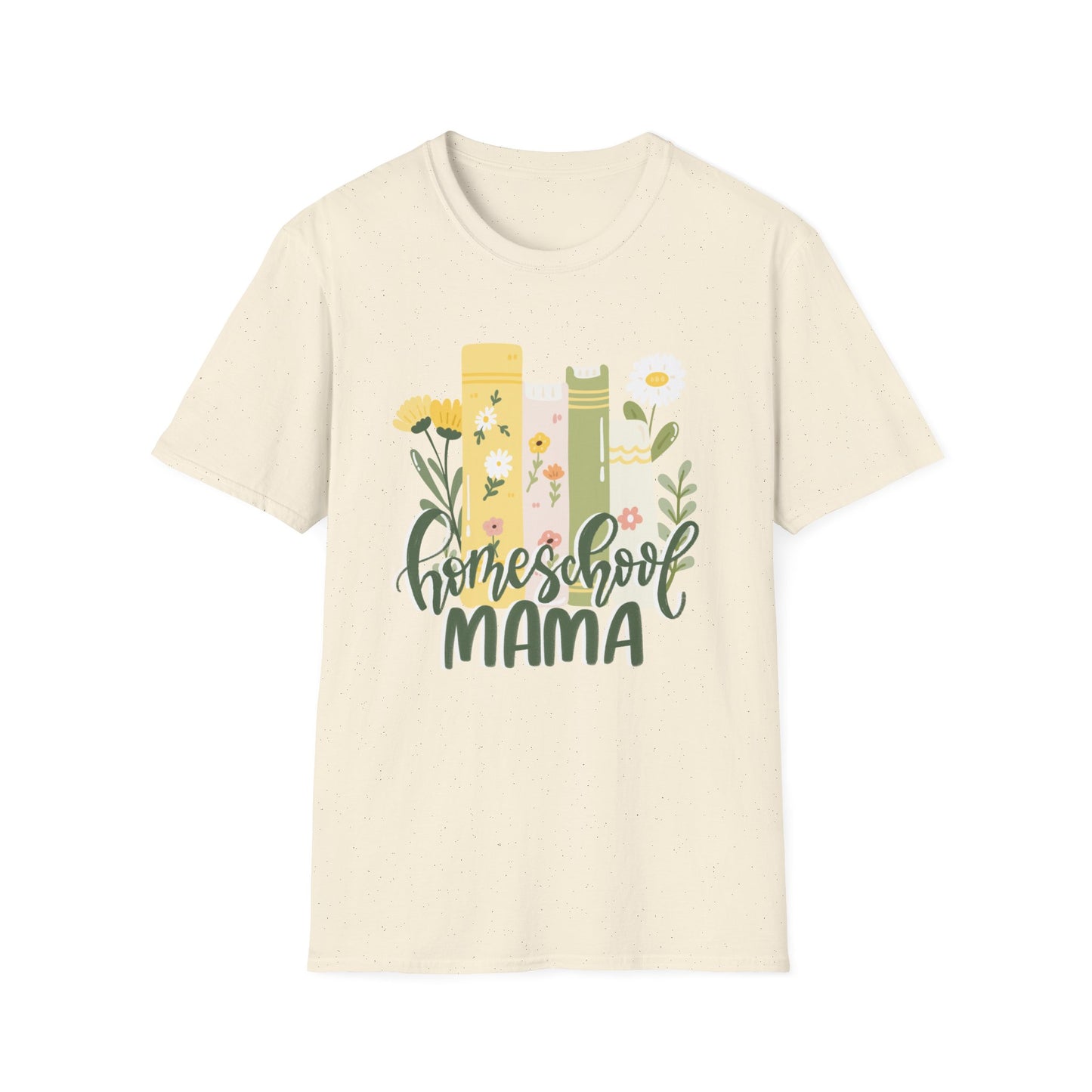 Homeschool Mama Floral Tee