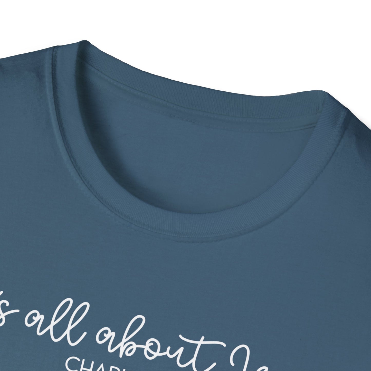 All About Jesus Tee (White Design)