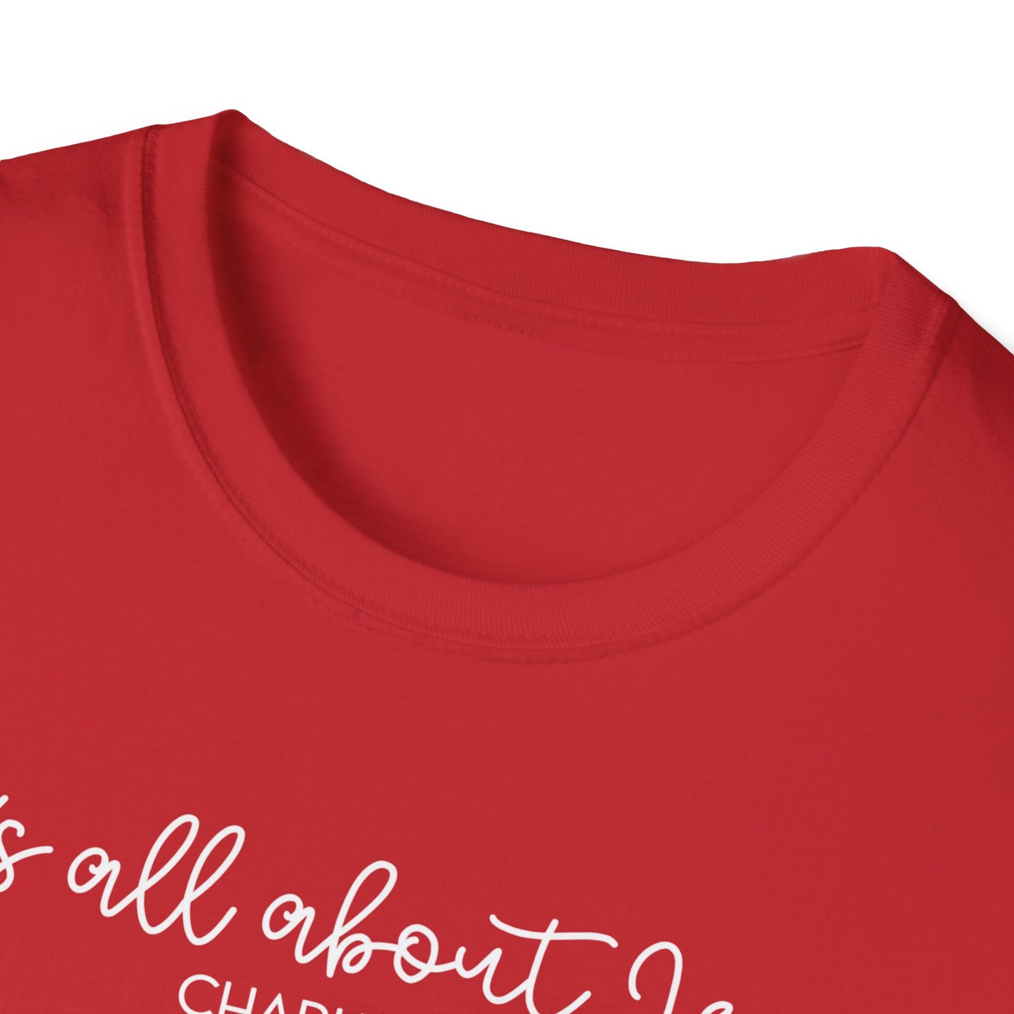 All About Jesus Tee (White Design)