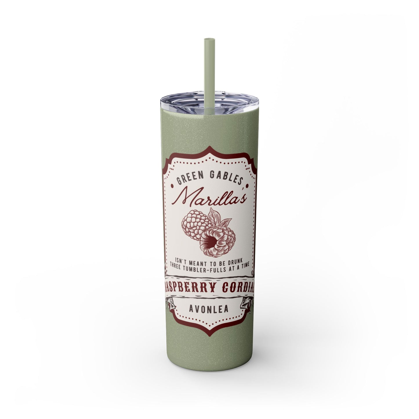 Raspberry Cordial Skinny Tumbler