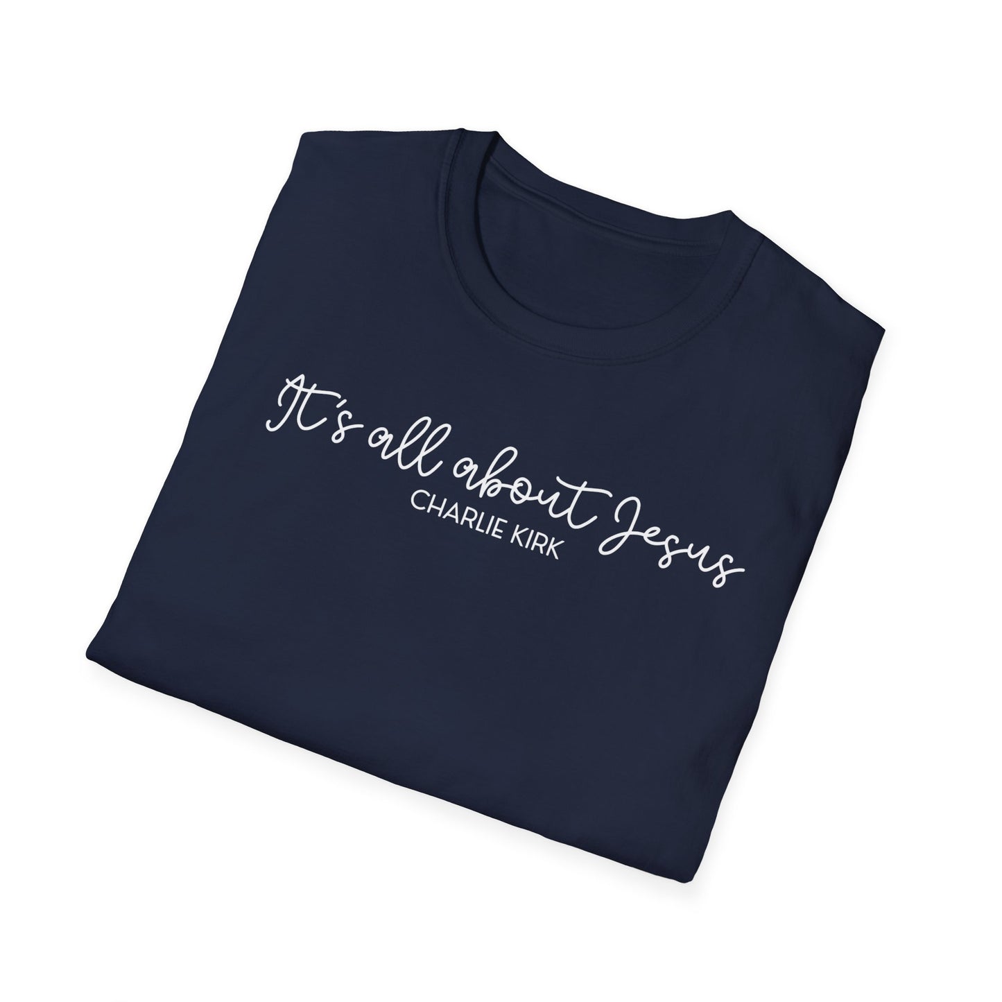 All About Jesus Tee (White Design)