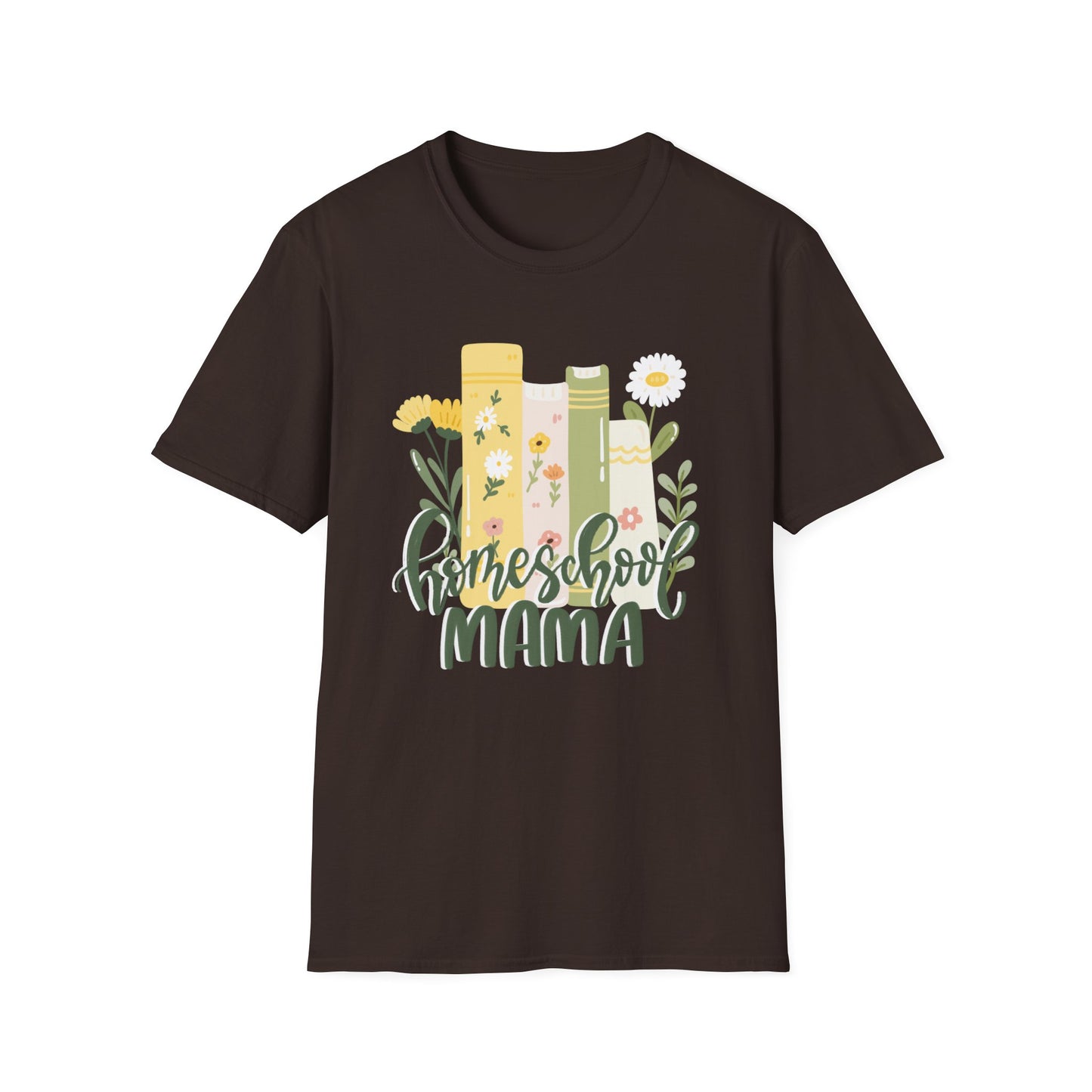 Homeschool Mama Floral Tee