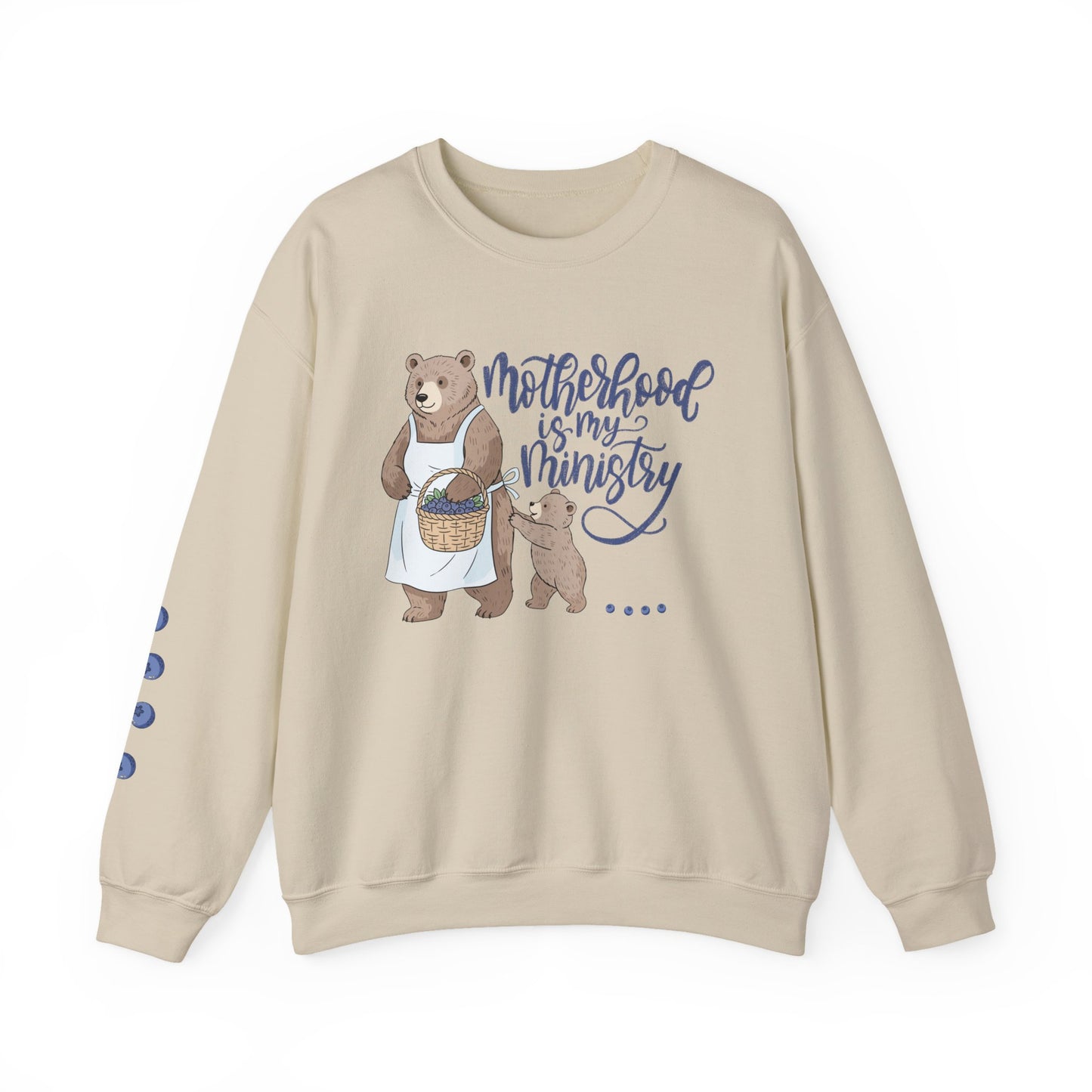 Motherhood Is My Ministry Crewneck Sweatshirt