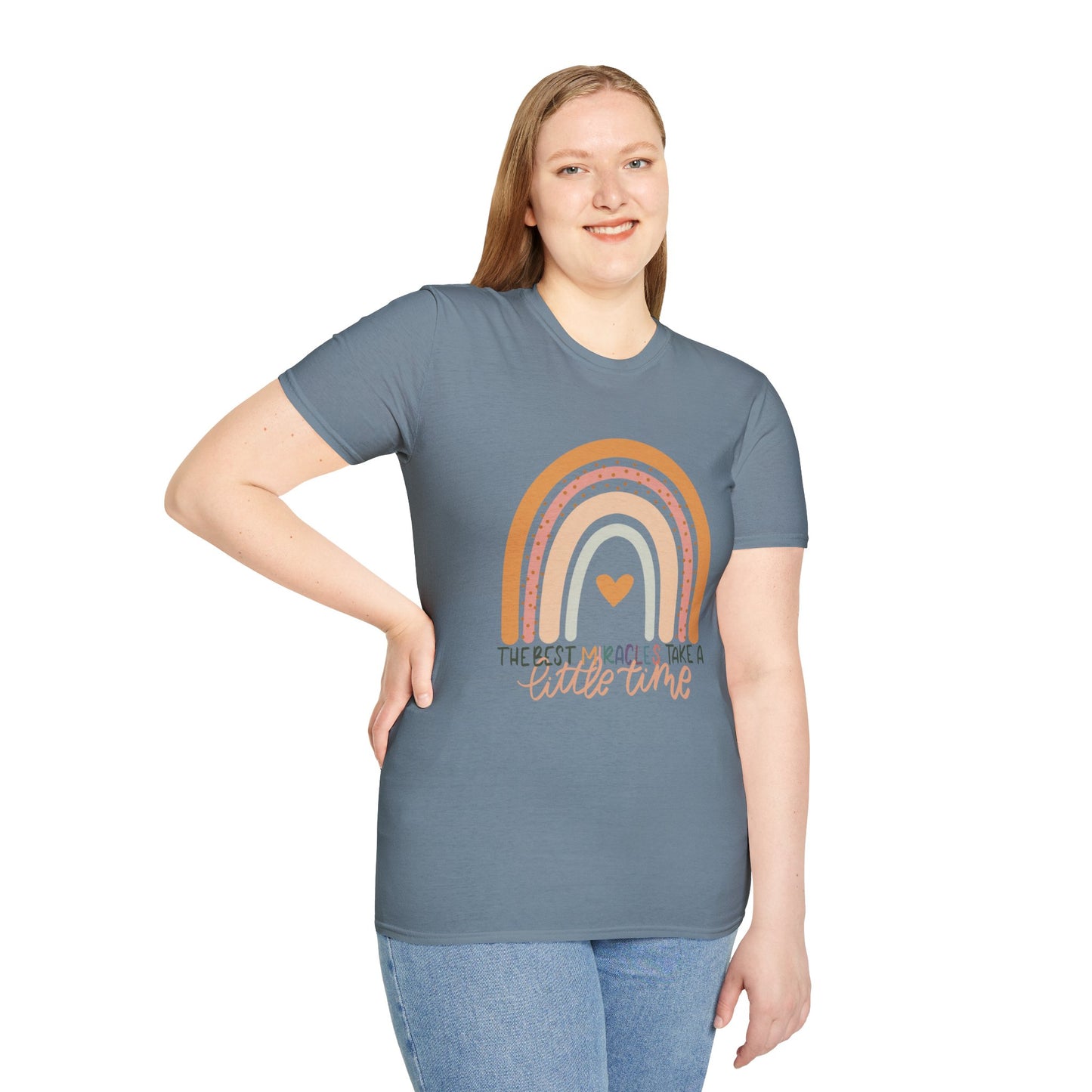 The Best Miracles Take A Little Time Tee