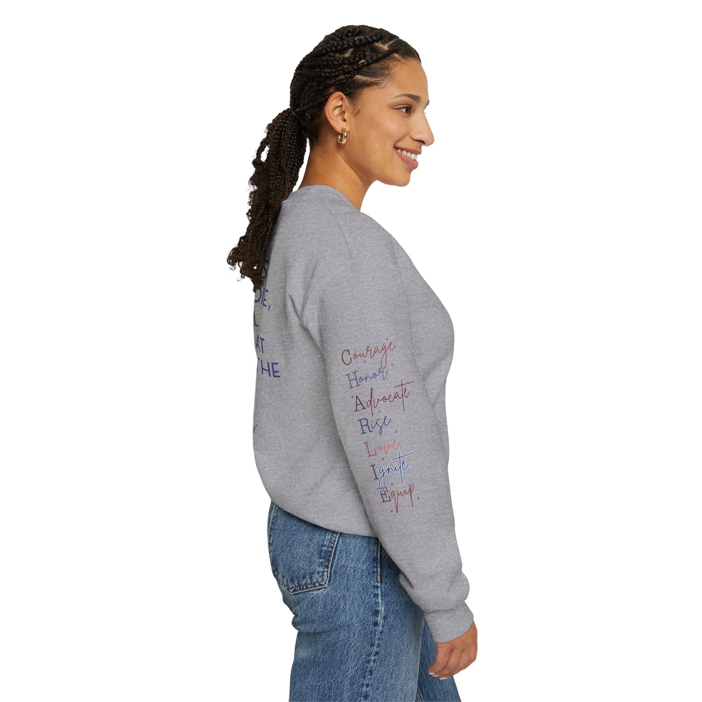 All About Jesus Crewneck Sweatshirt