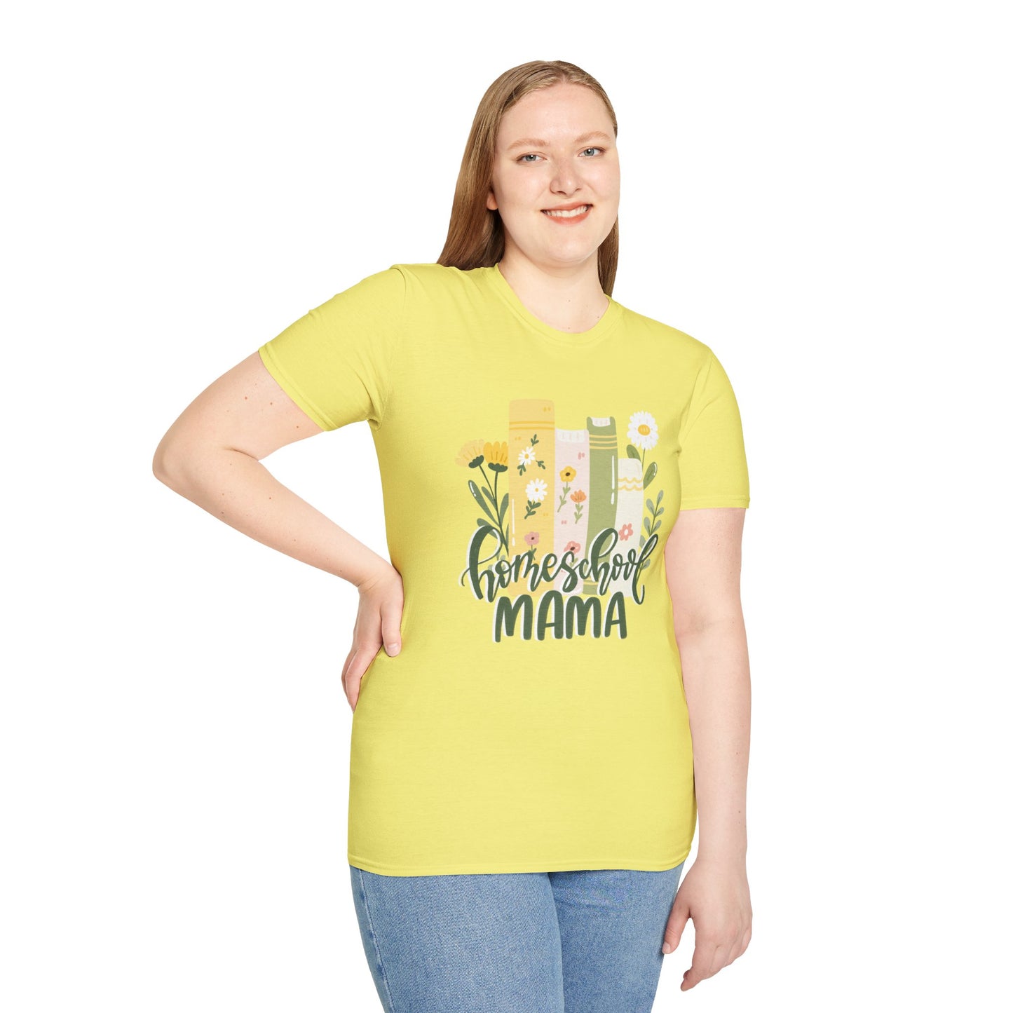 Homeschool Mama Floral Tee