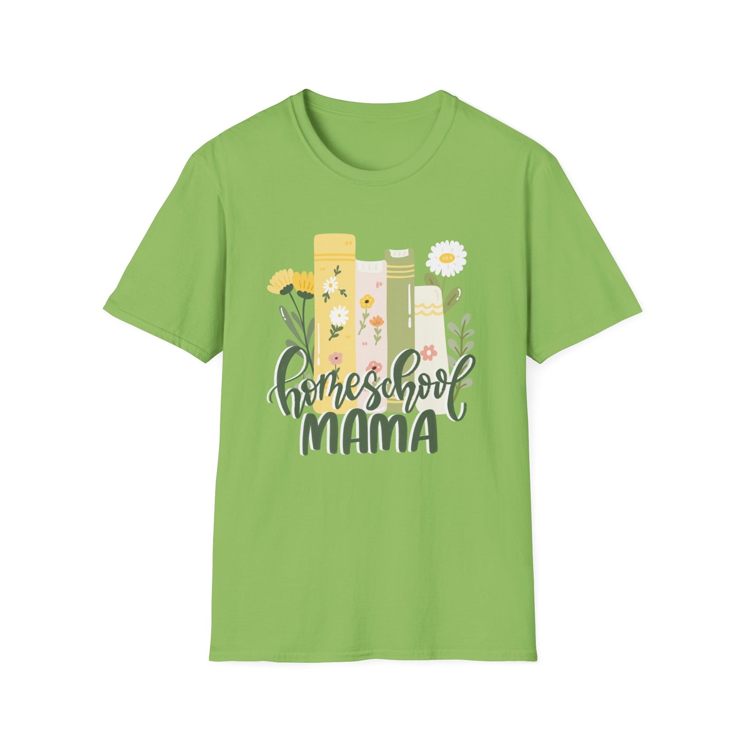 Homeschool Mama Floral Tee