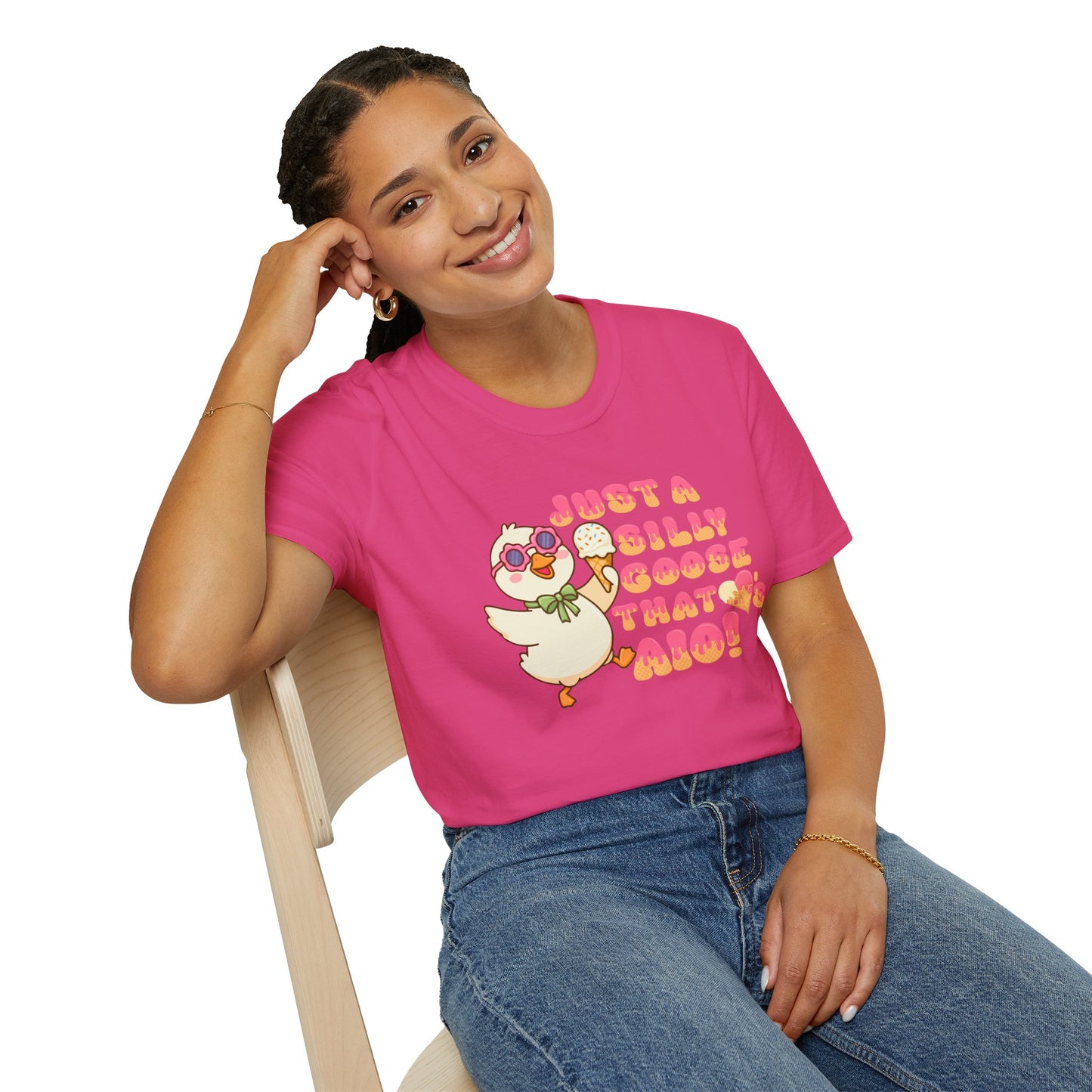 Just a Silly Goose That Loves AIO Tee
