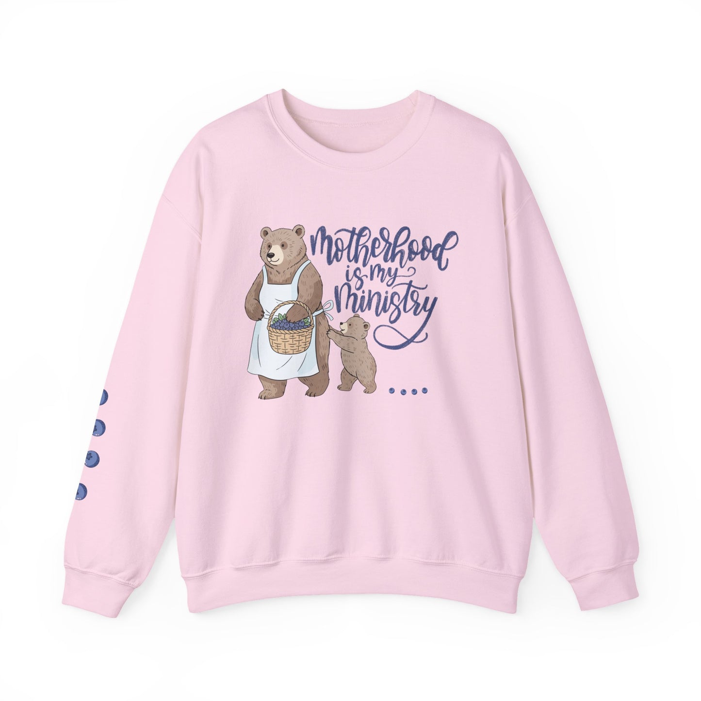 Motherhood Is My Ministry Crewneck Sweatshirt