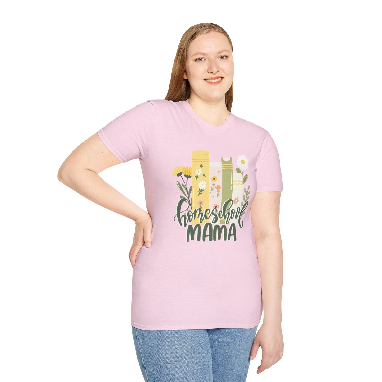 Homeschool Mama Floral Tee
