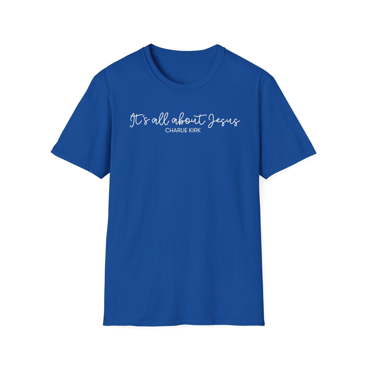 All About Jesus Tee (White Design)