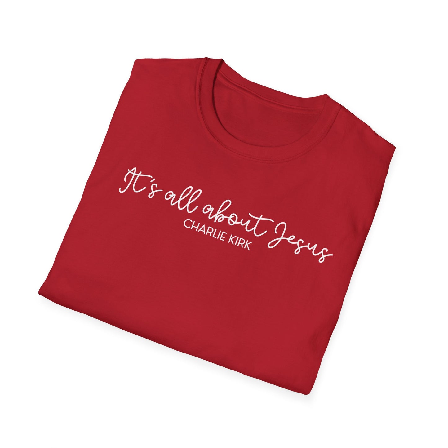 All About Jesus Tee (White Design)