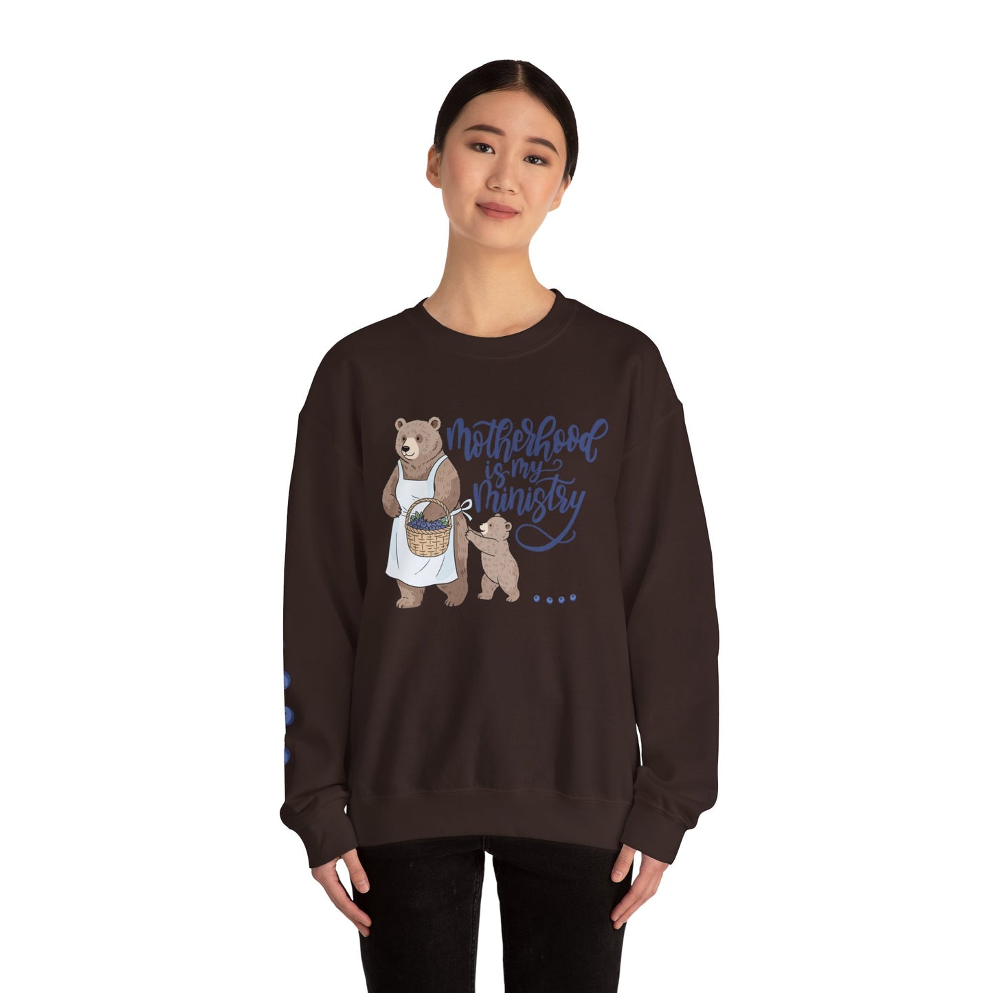 Motherhood Is My Ministry Crewneck Sweatshirt