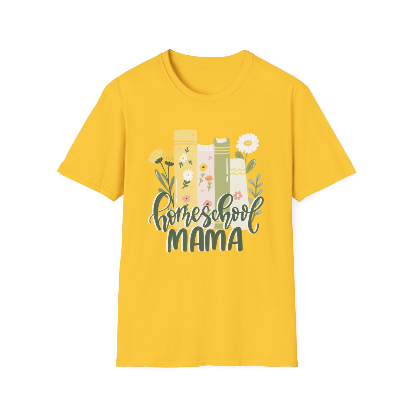 Homeschool Mama Floral Tee
