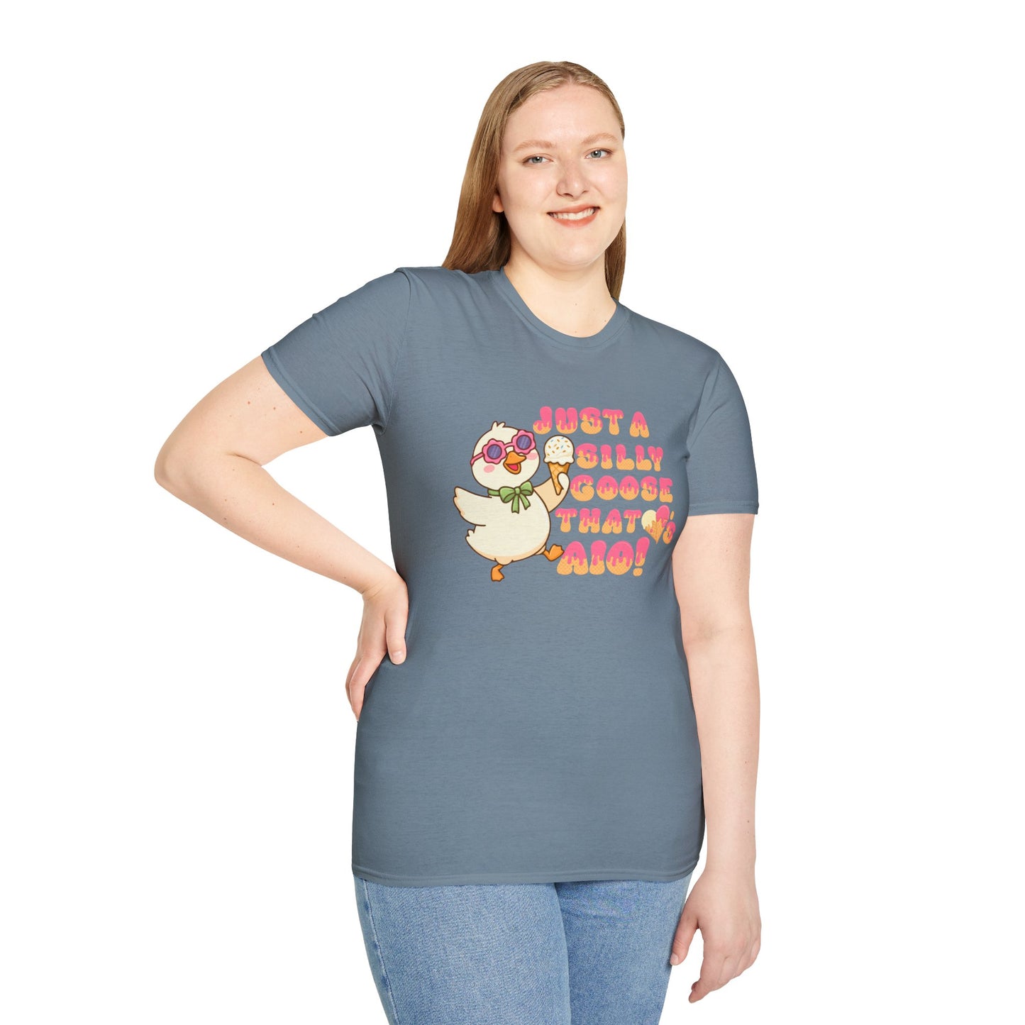 Just a Silly Goose That Loves AIO Tee
