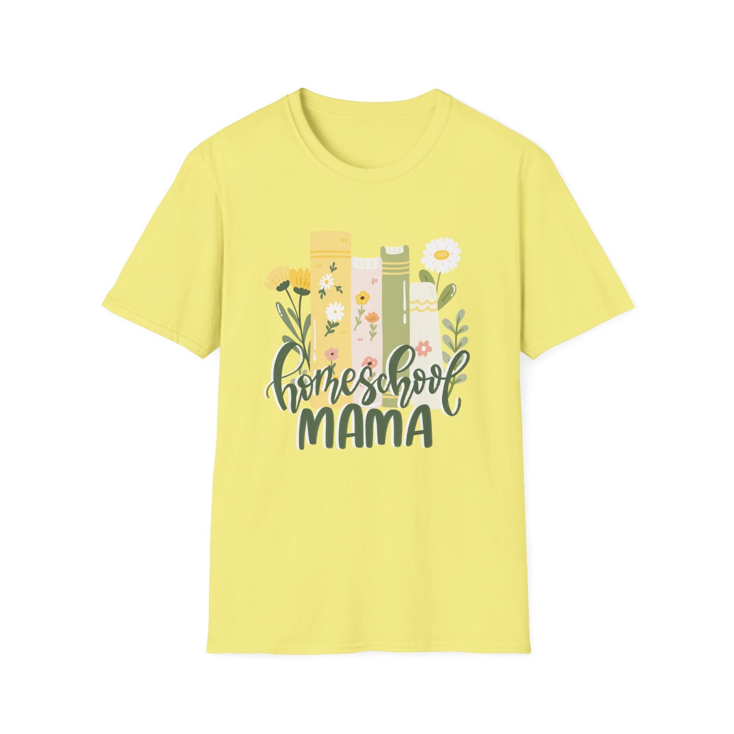 Homeschool Mama Floral Tee