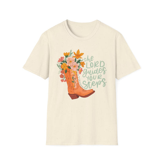 The Lord Guides Your Steps Tee