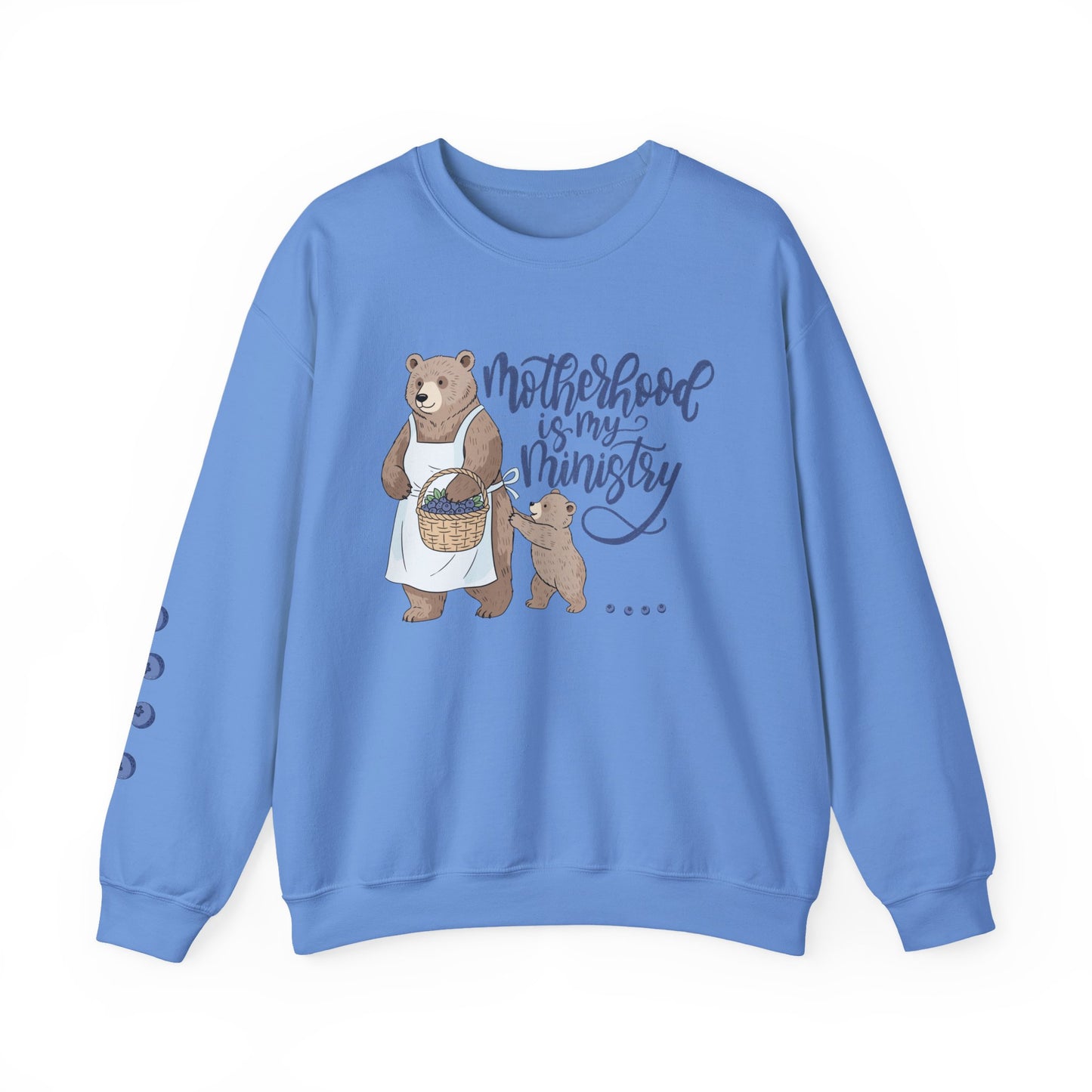 Motherhood Is My Ministry Crewneck Sweatshirt