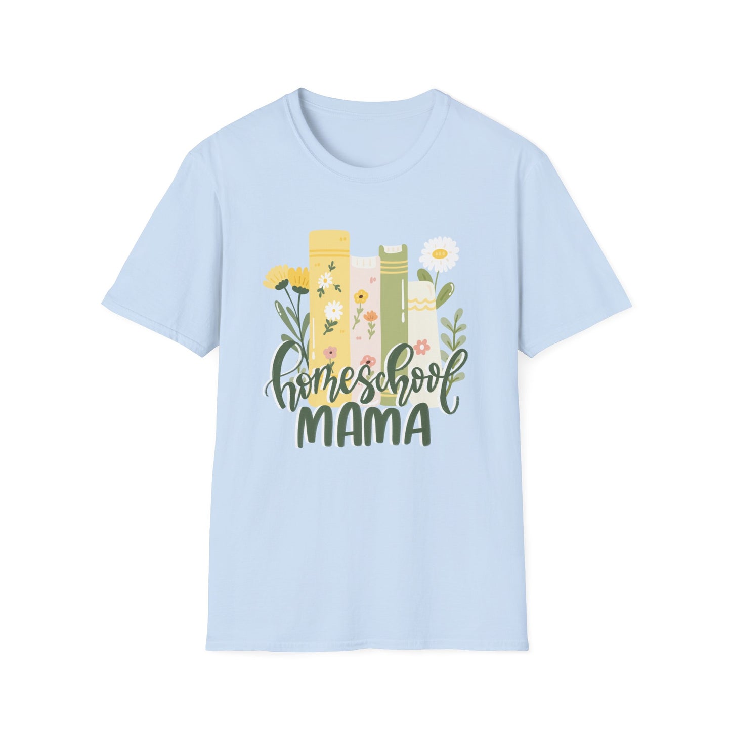 Homeschool Mama Floral Tee