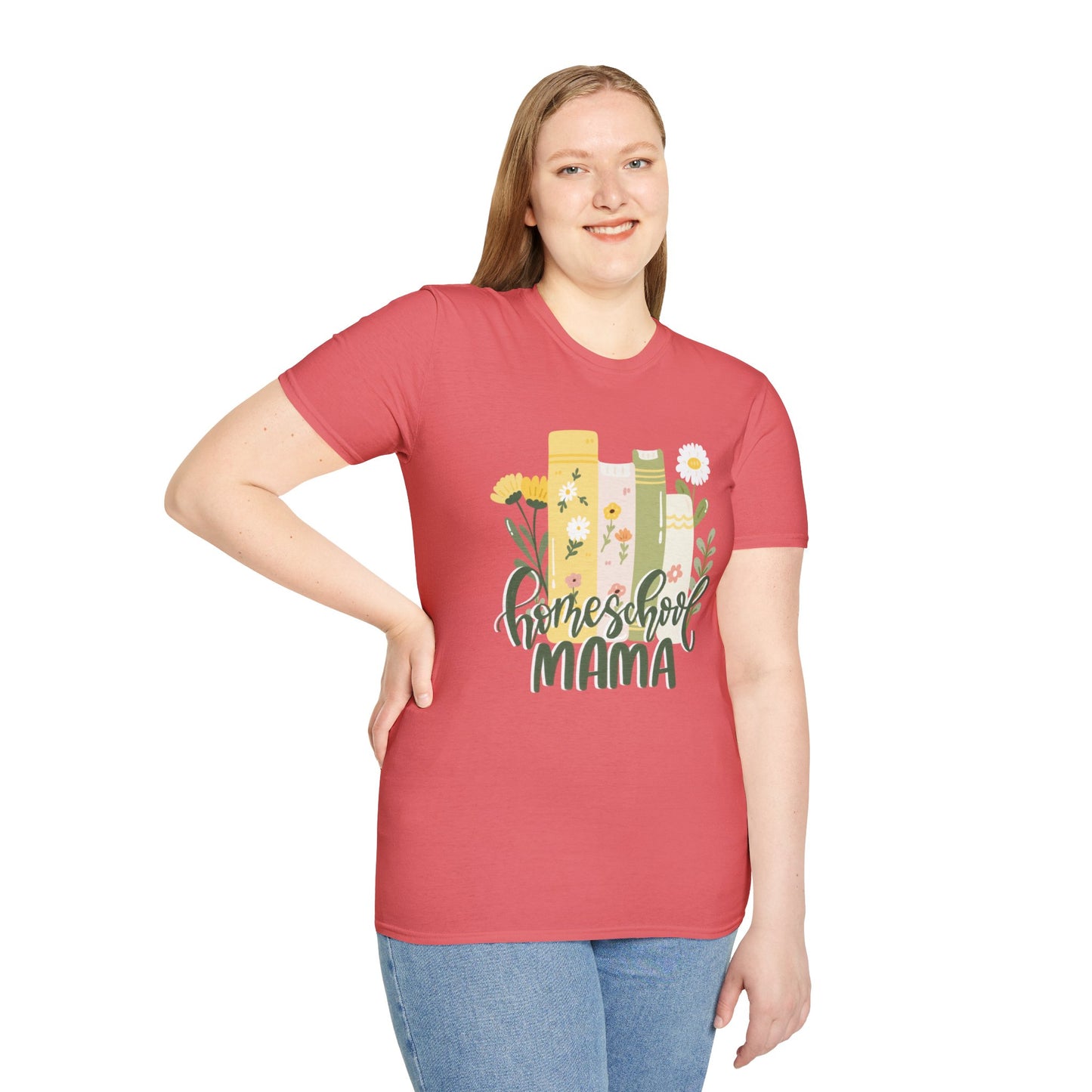 Homeschool Mama Floral Tee