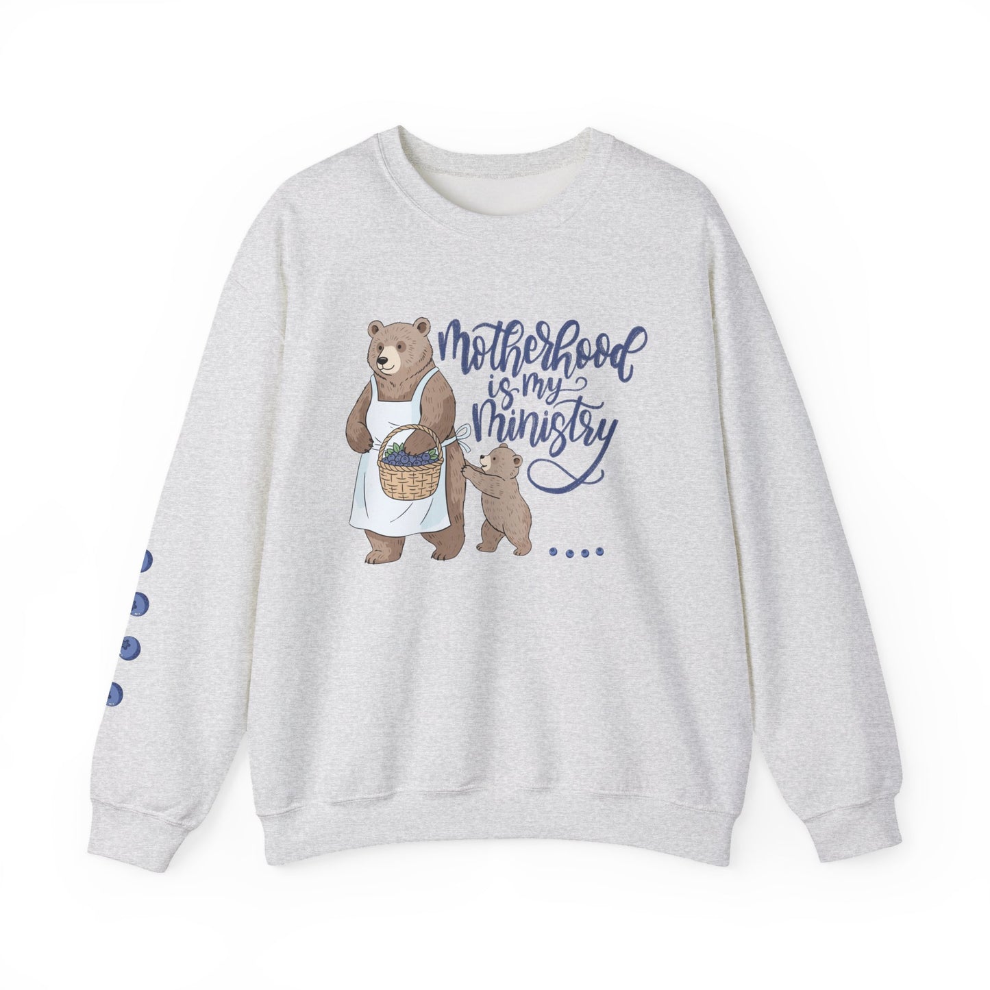 Motherhood Is My Ministry Crewneck Sweatshirt