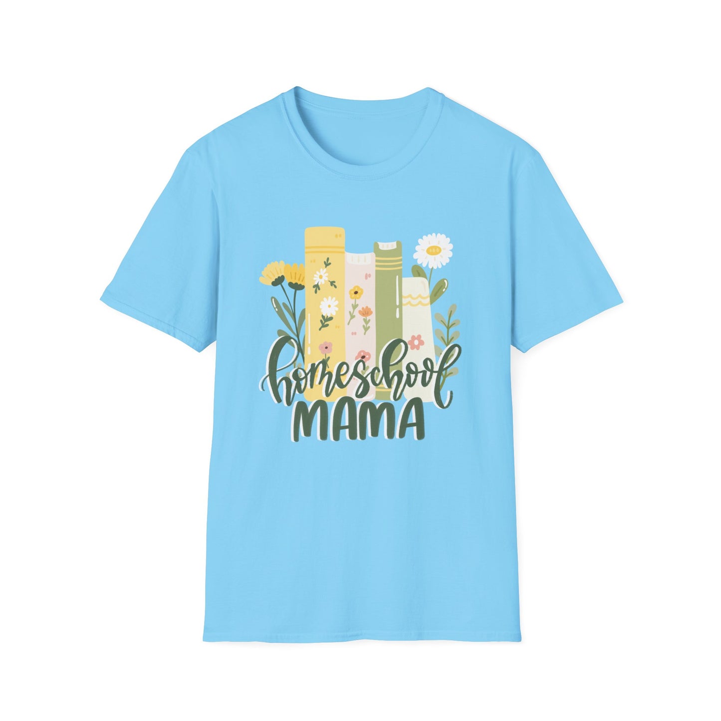 Homeschool Mama Floral Tee