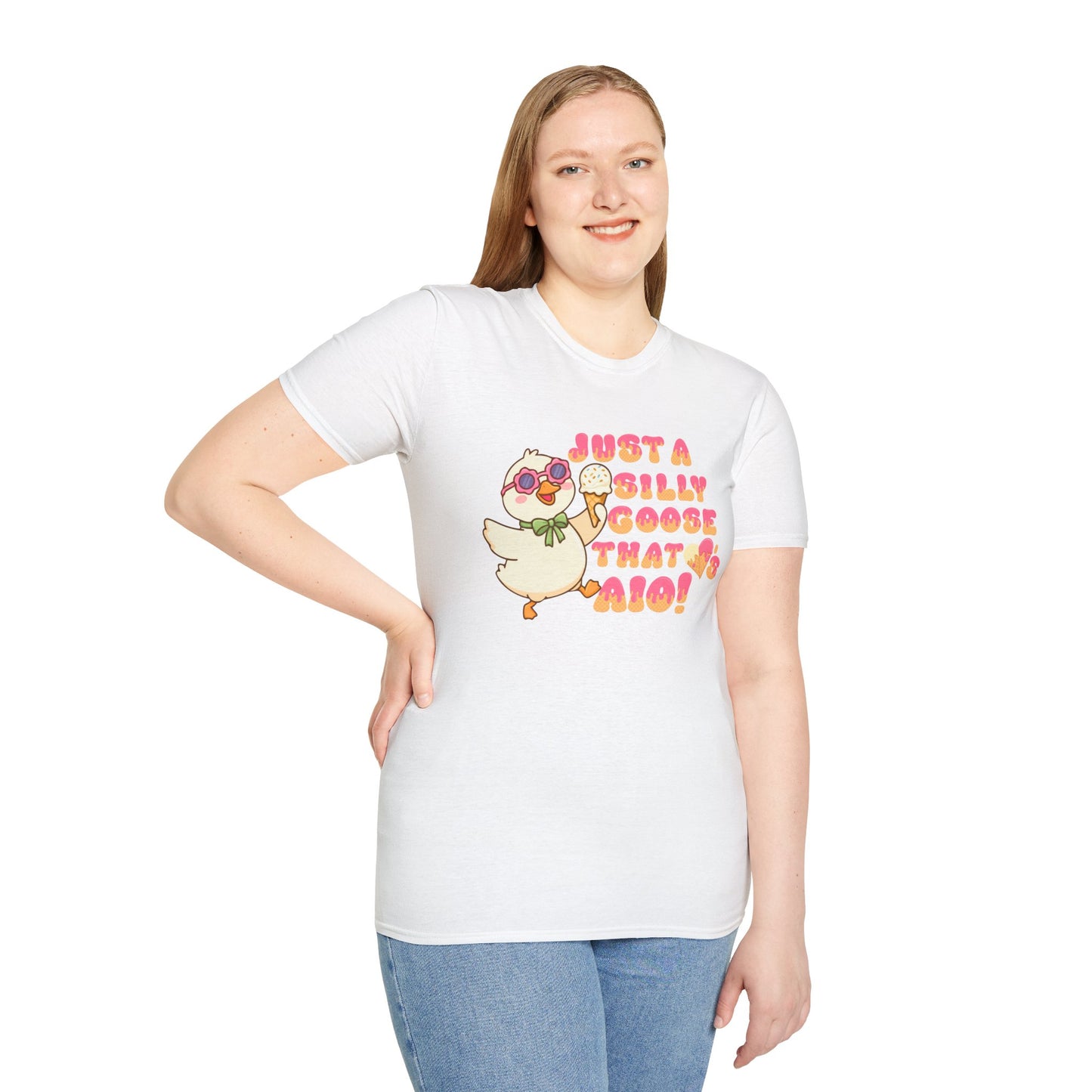 Just a Silly Goose That Loves AIO Tee