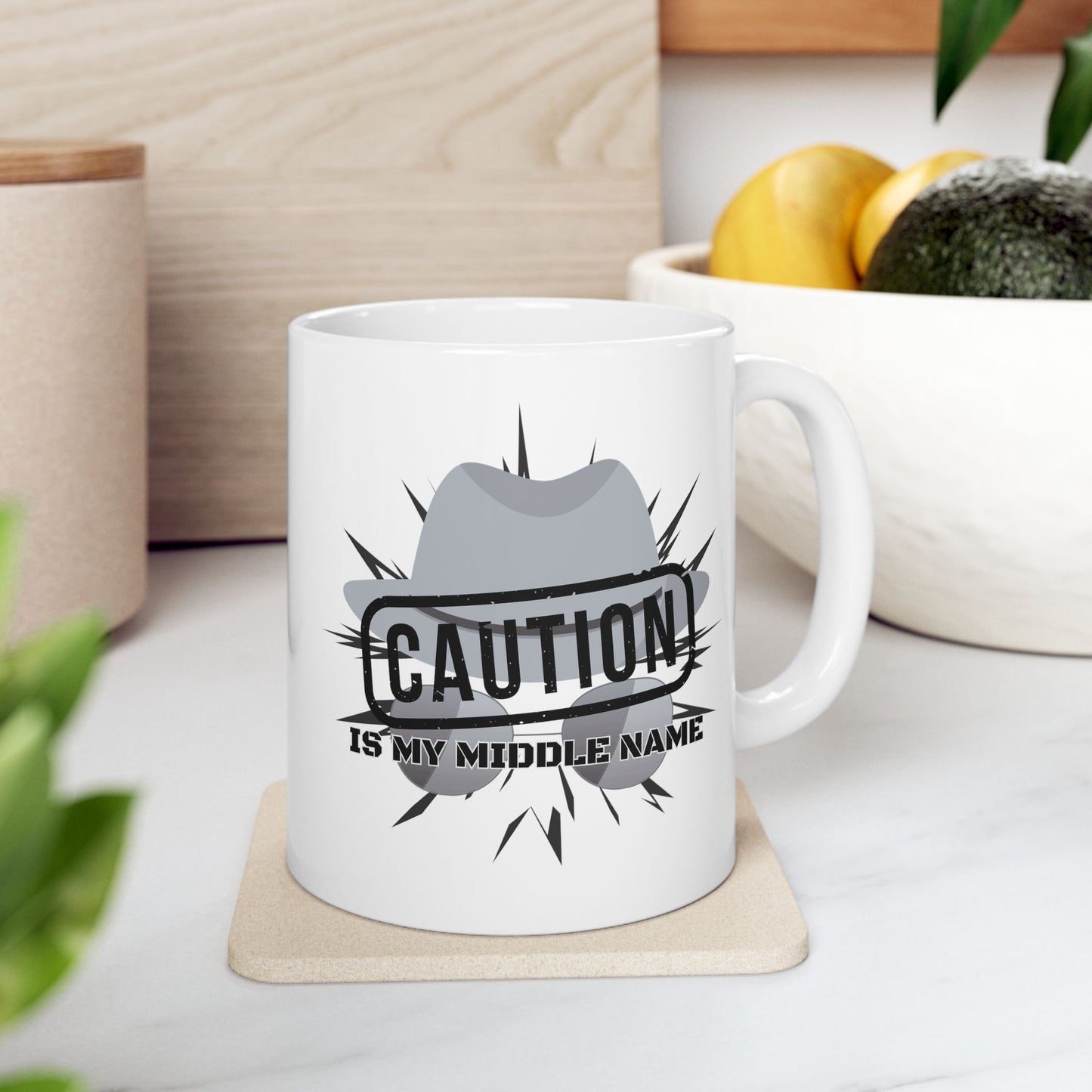 Caution Mug