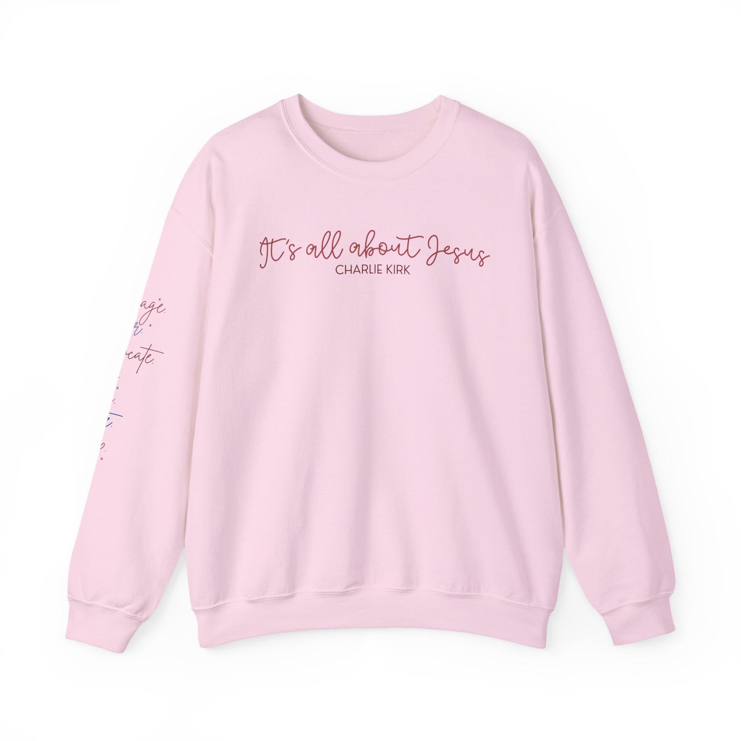 All About Jesus Crewneck Sweatshirt
