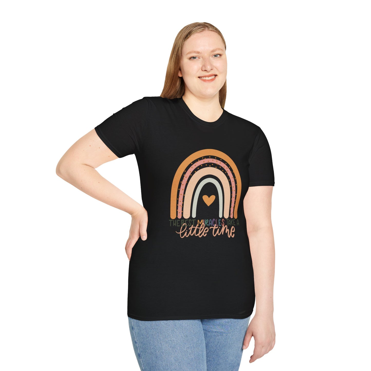 The Best Miracles Take A Little Time Tee