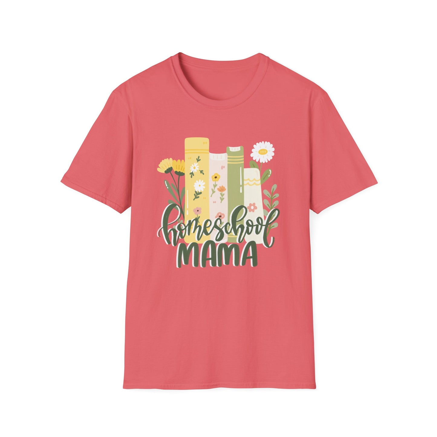 Homeschool Mama Floral Tee