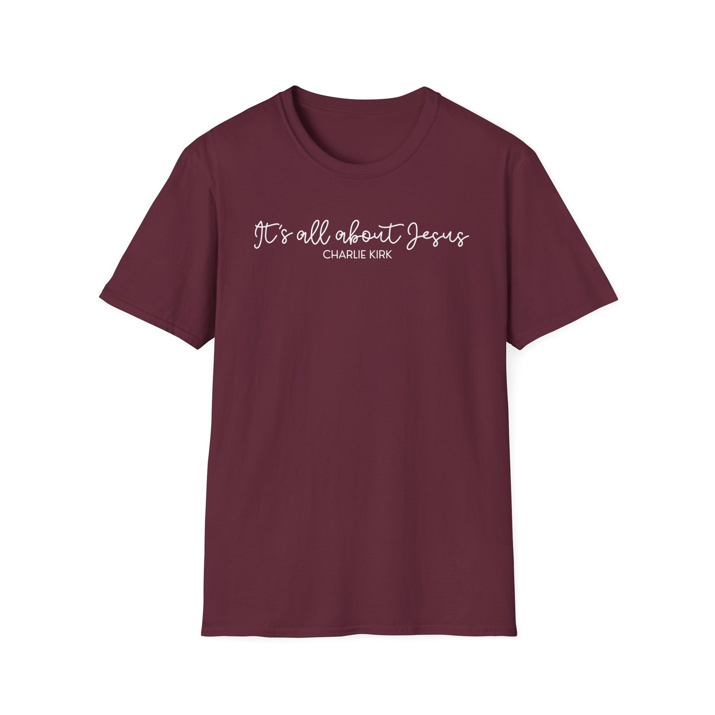 All About Jesus Tee (White Design)