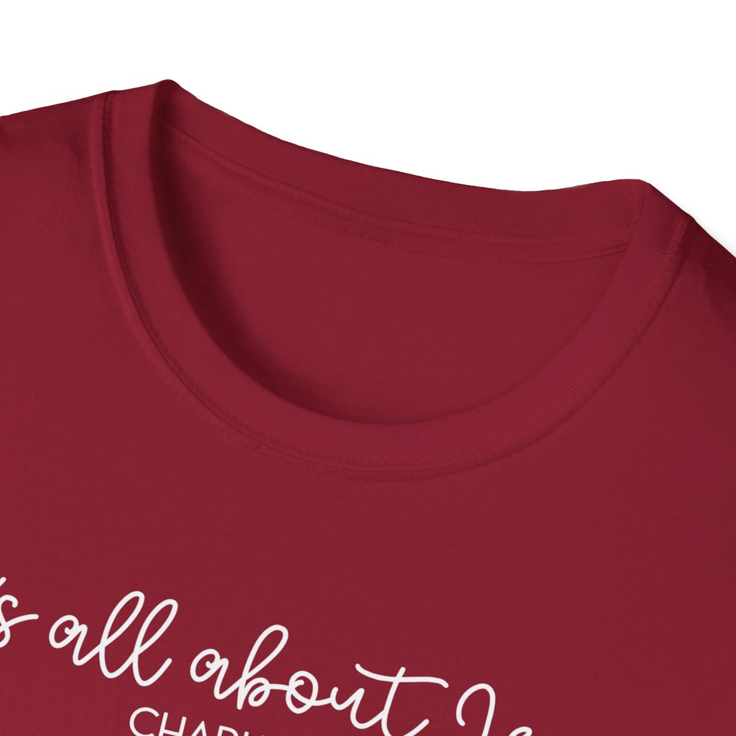 All About Jesus Tee (White Design)