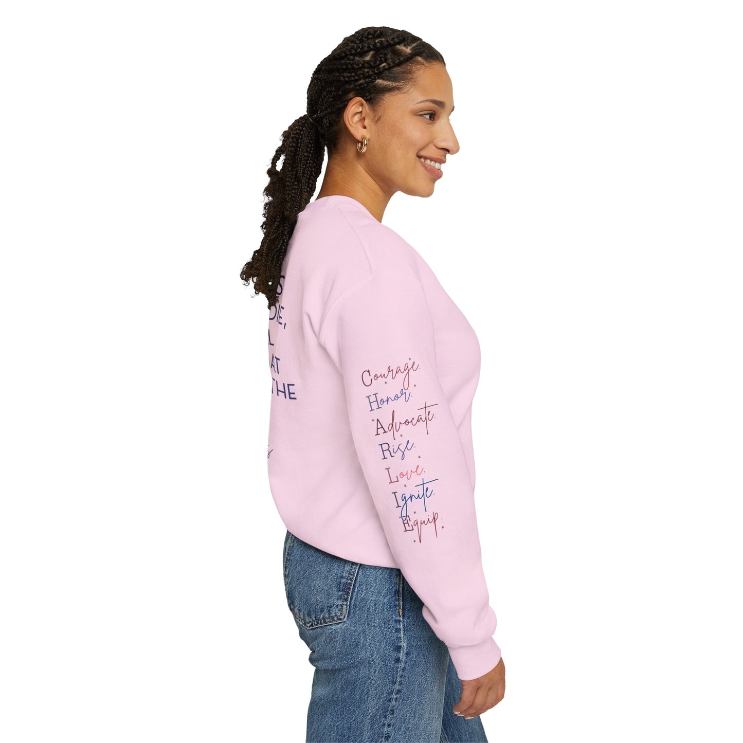 All About Jesus Crewneck Sweatshirt