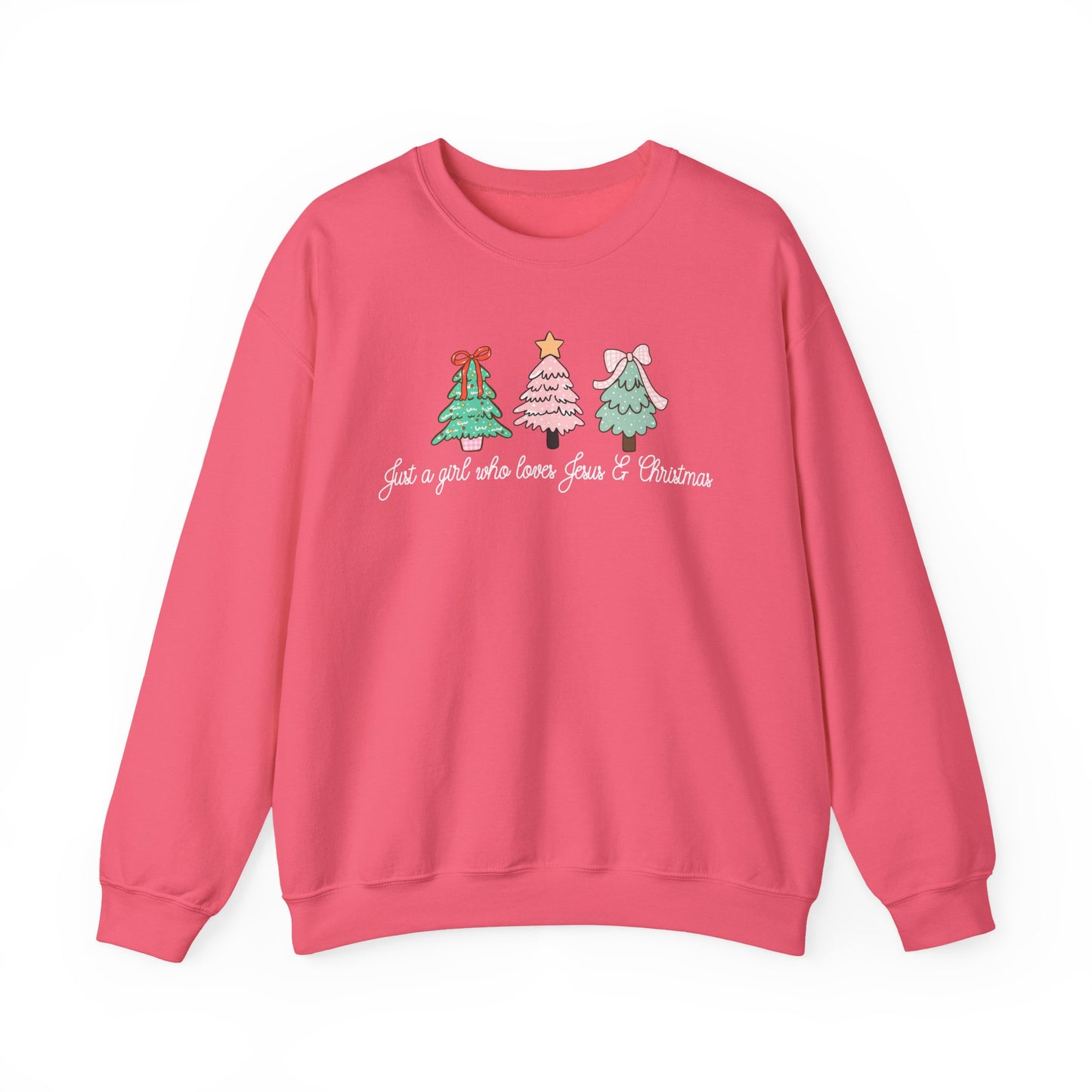 Love Jesus & Christmas Sweatshirt