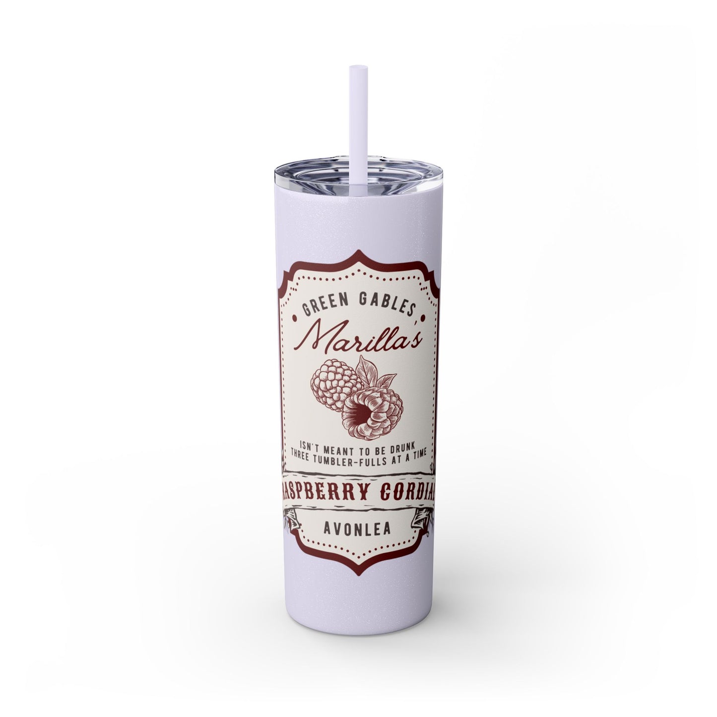 Raspberry Cordial Skinny Tumbler