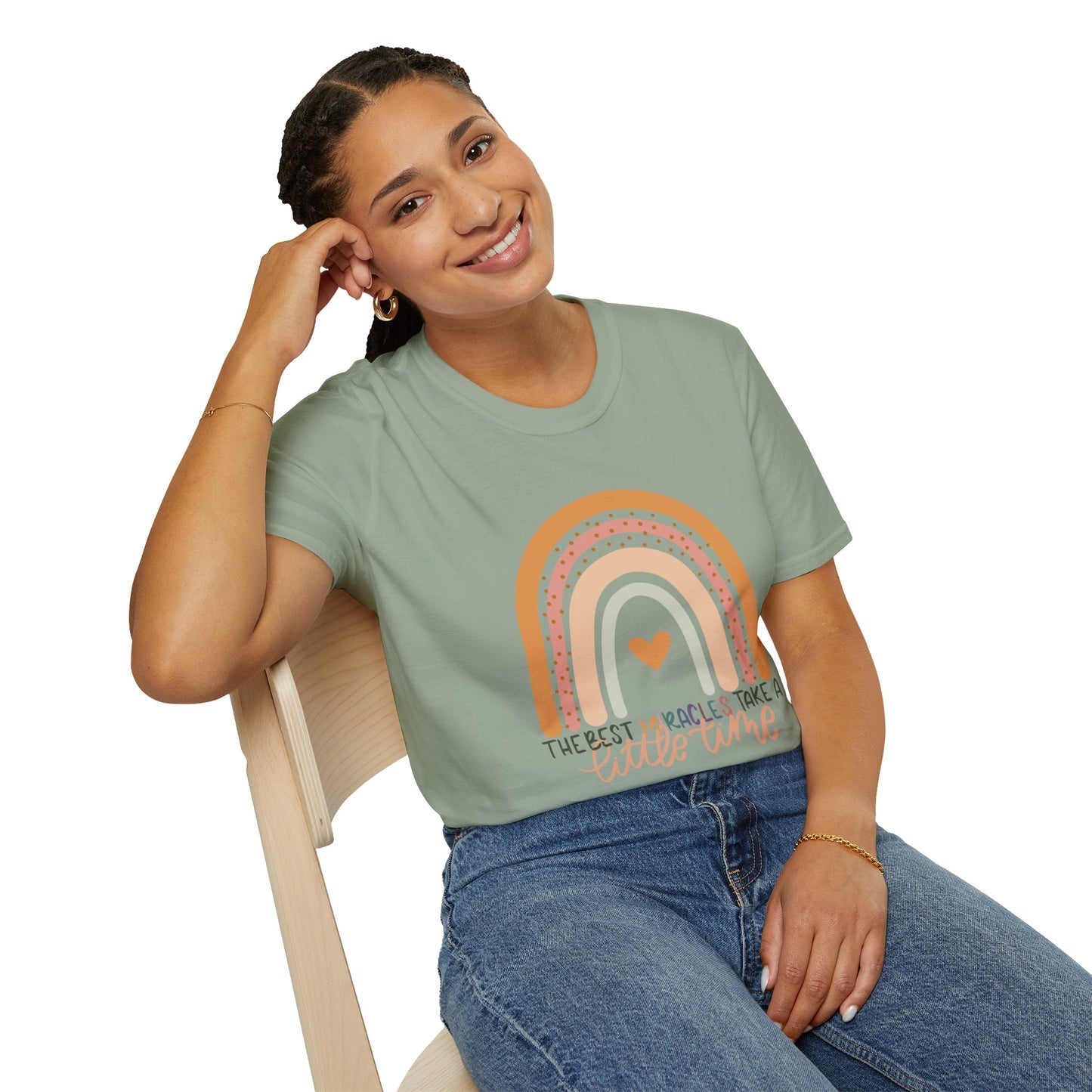 The Best Miracles Take A Little Time Tee