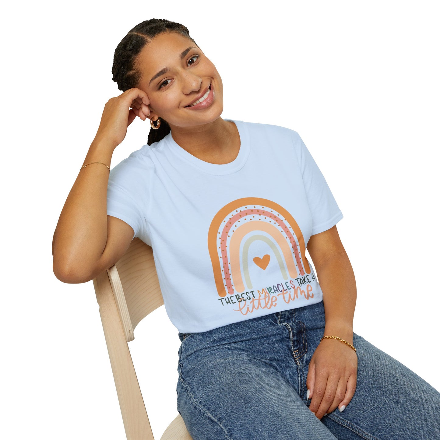 The Best Miracles Take A Little Time Tee