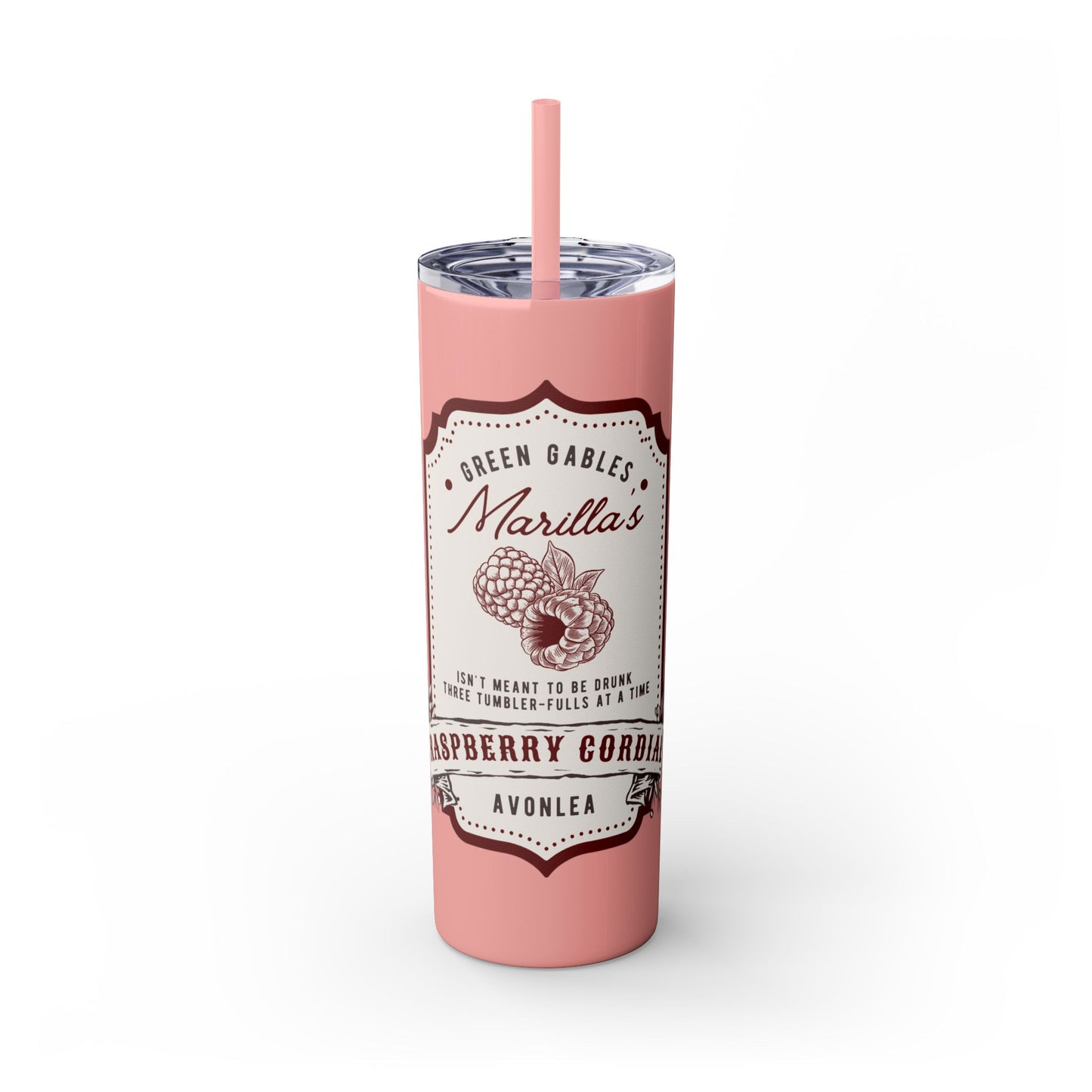 Raspberry Cordial Skinny Tumbler