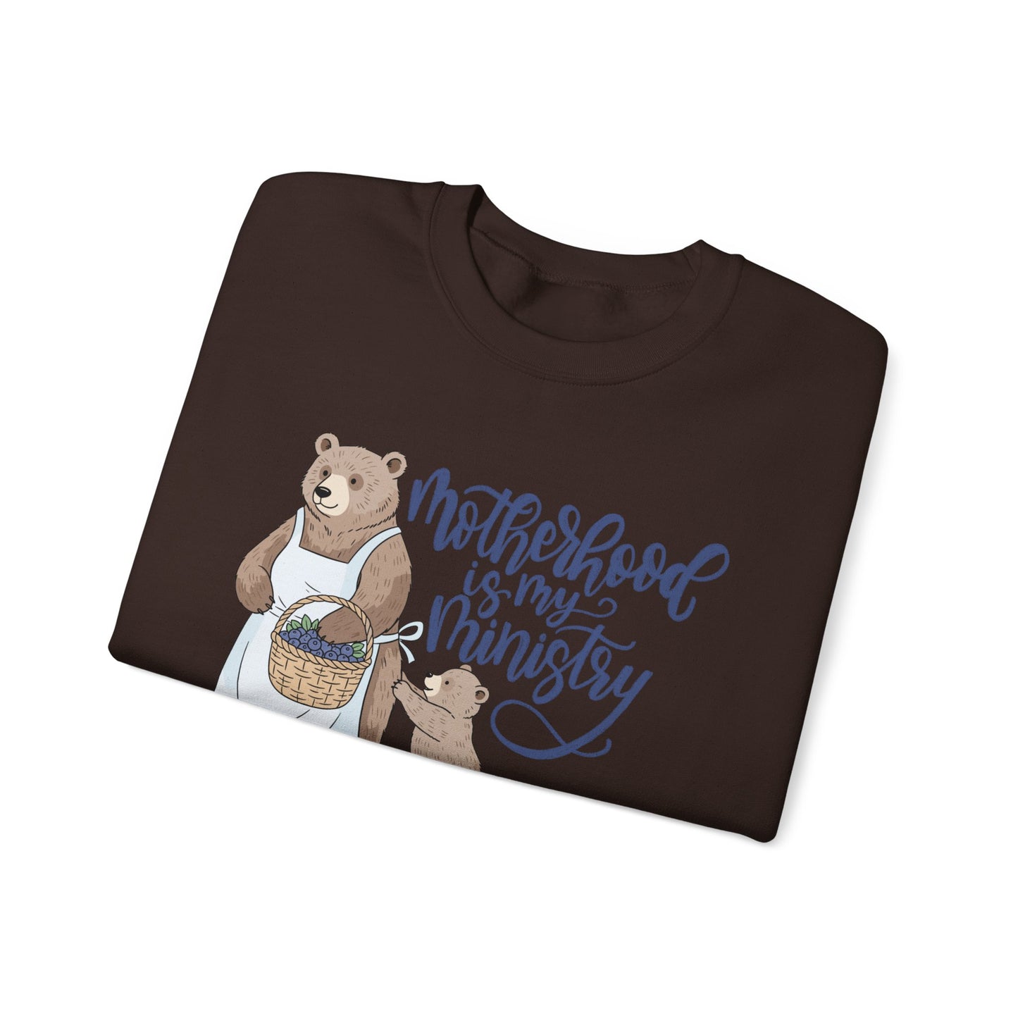 Motherhood Is My Ministry Crewneck Sweatshirt